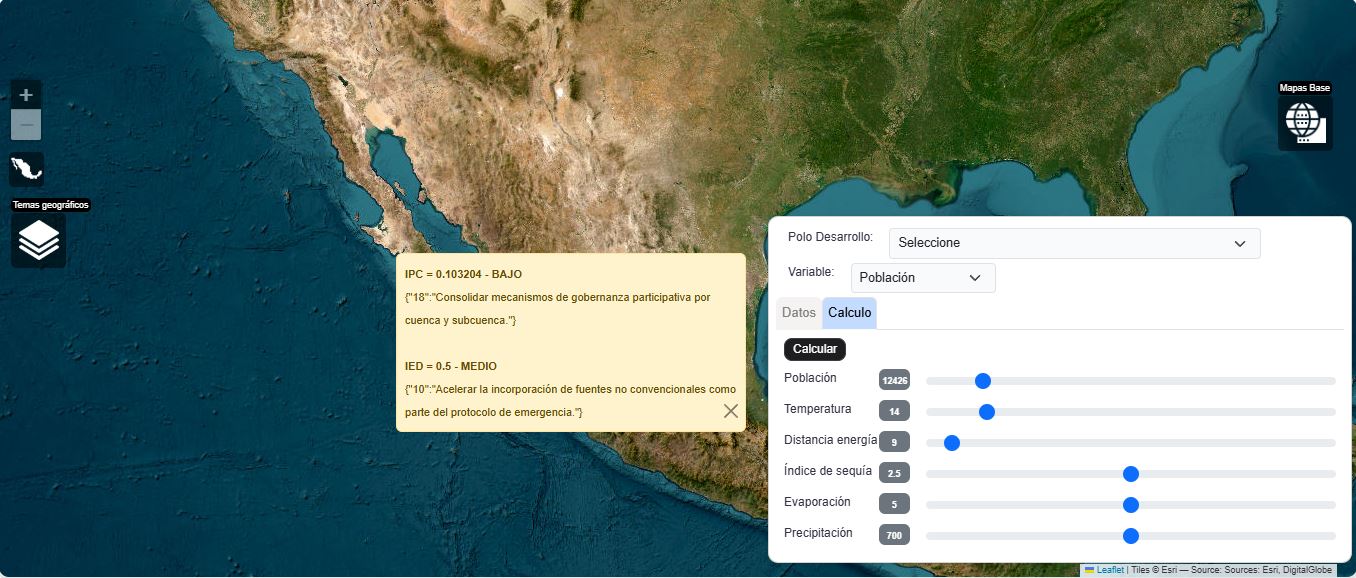 Visor Geográfico Río Bravo